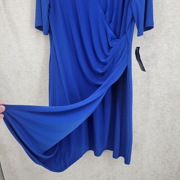 Black Label by Evan-Picone Short Sleeve Sheath Dress Women's Plus Size 18 NWT - Picture 6 of 16